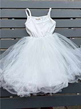 Dudu cream girls tutu dress